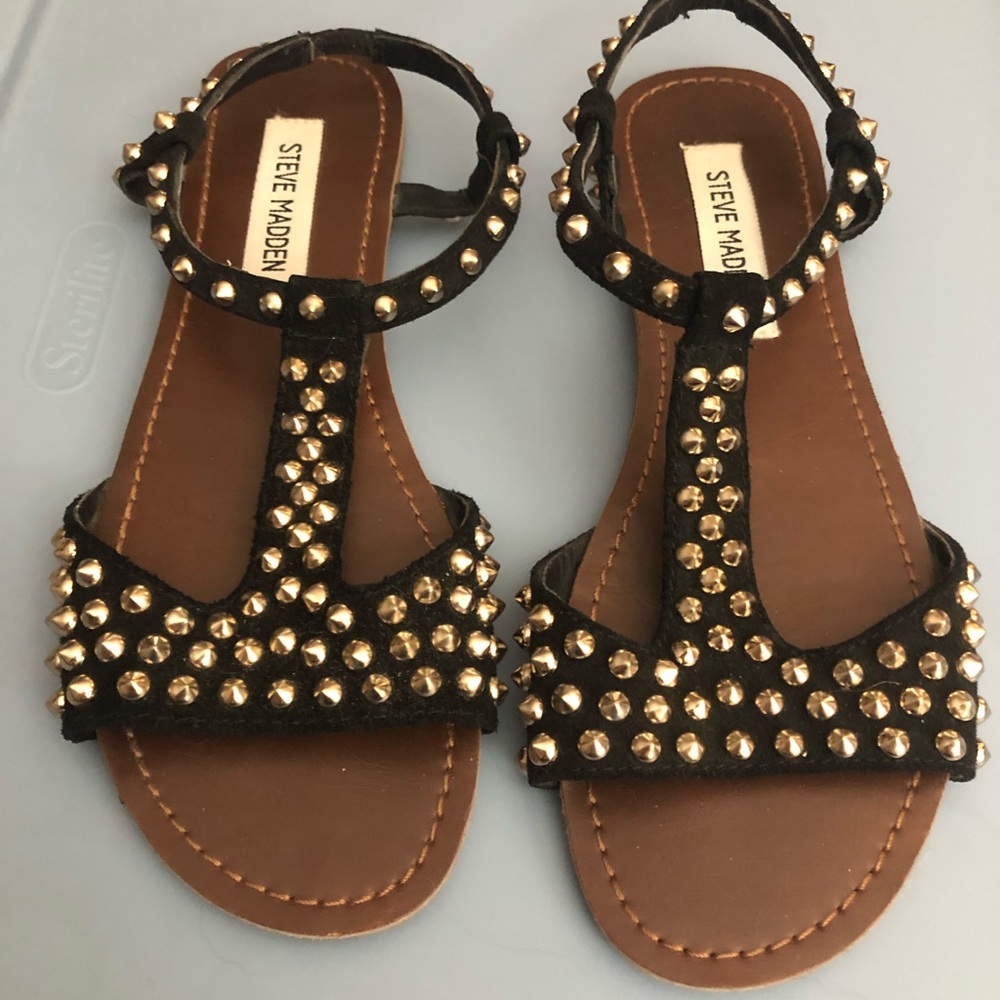 Steve Madden Studded Sandals, Size 7